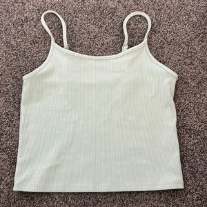 American Eagle mint green tank top
